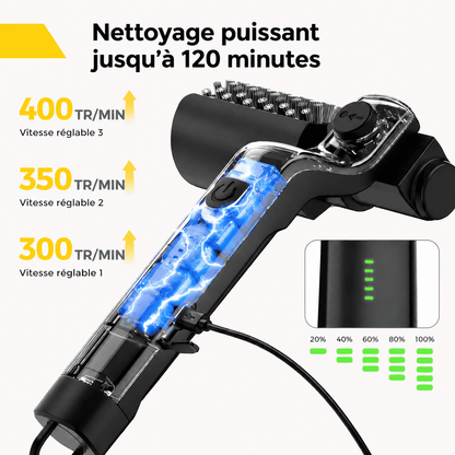 GrilBrush™ | La solution rapide pour un gril impeccable.