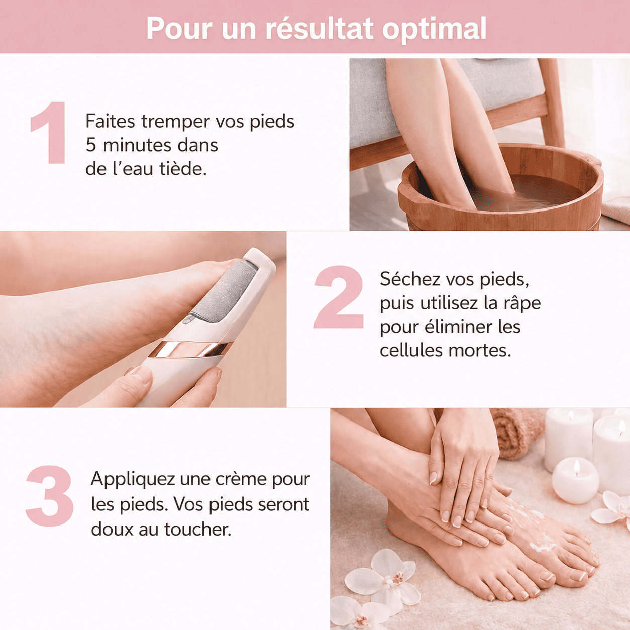 PediCare™ | Prenez facilement soin de vos pieds à la maison.