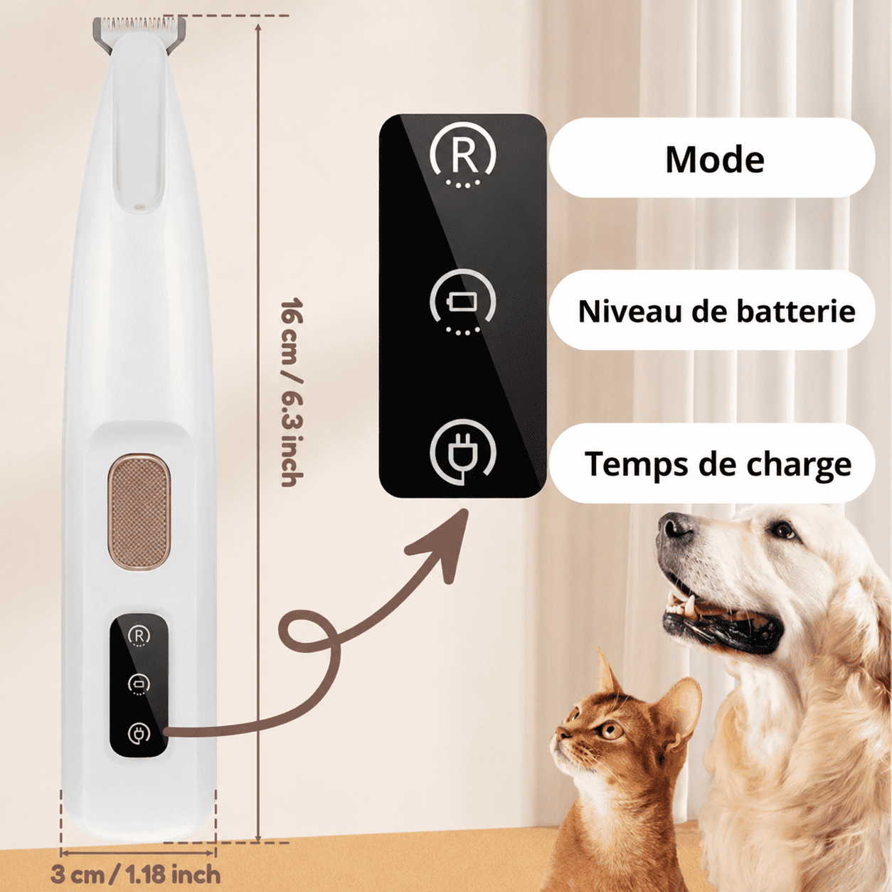 PetTrim™ | Une tonte facile et confortable à la maison!