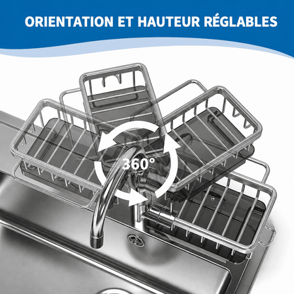 SinkRack™ | Un évier toujours propre et bien rangé.