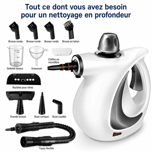 SteamPro™ | Profitez d’un nettoyage vapeur puissant sur toutes les surfaces de la maison.
