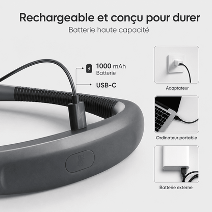 NeckLight™ | Lisez et Travaillez Confortablement, les Mains Libres.