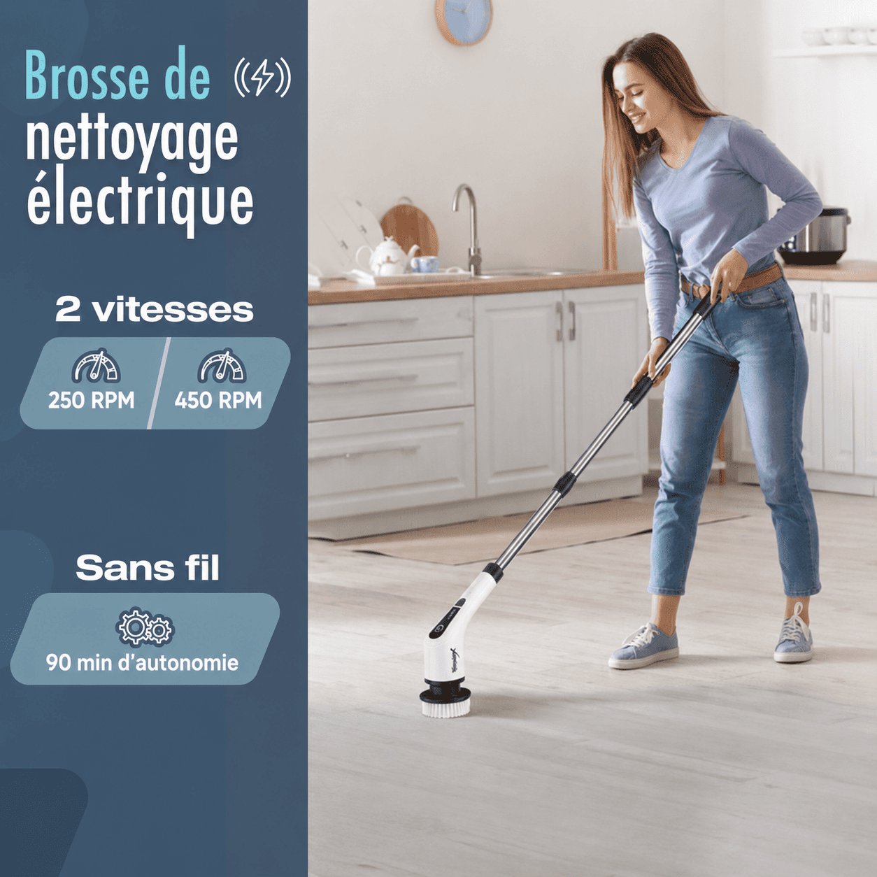 MultiBrush 9 en 1™ | Un nettoyage intelligent, puissant et sans effort.