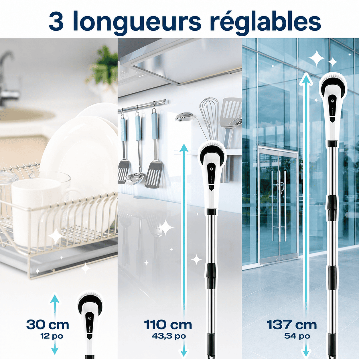 MultiBrush 9 en 1™ | Un nettoyage intelligent, puissant et sans effort.