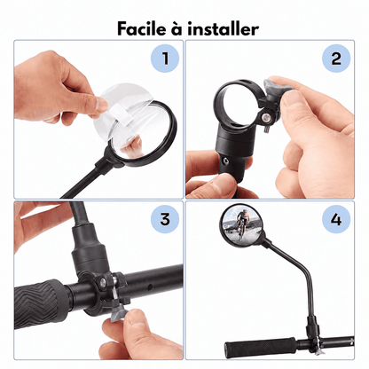 BikeMirror™ | La sécurité commence par une bonne visibilité.