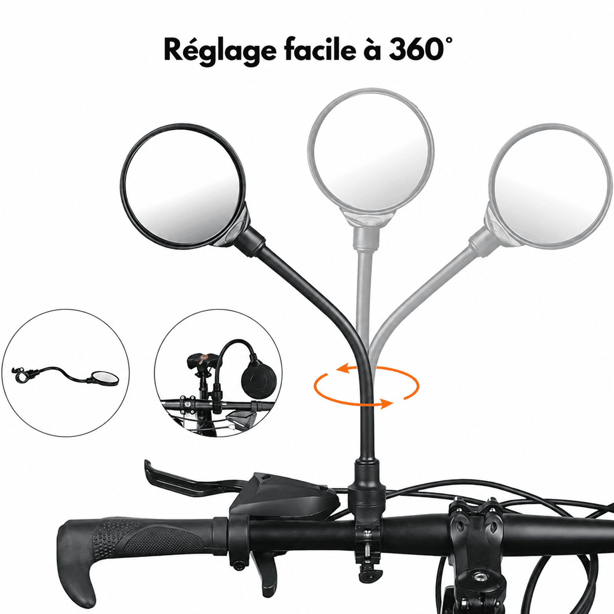 BikeMirror™ | La sécurité commence par une bonne visibilité.