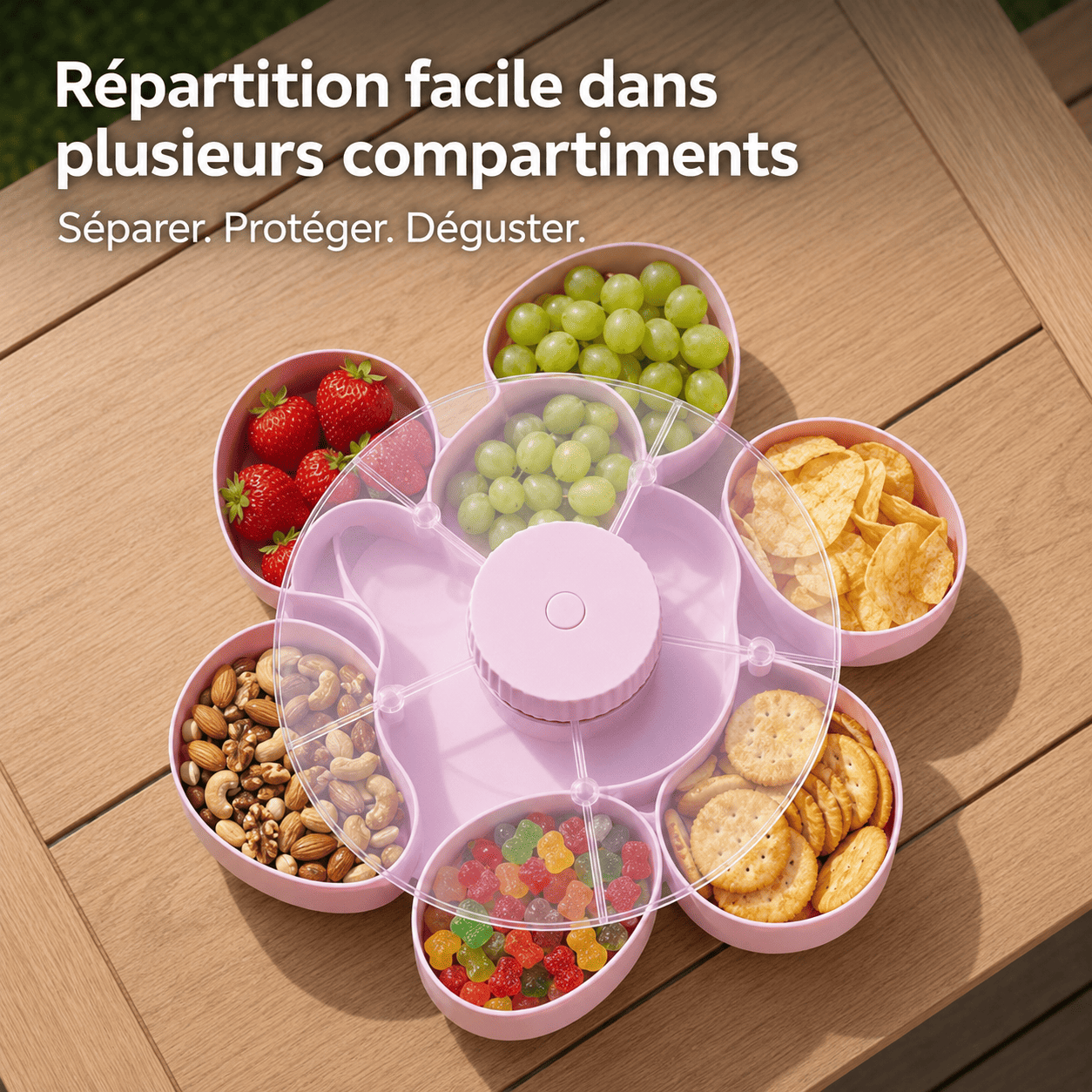 SafeSnack™ | Gardez vos aliments frais et protégés des nuisibles.