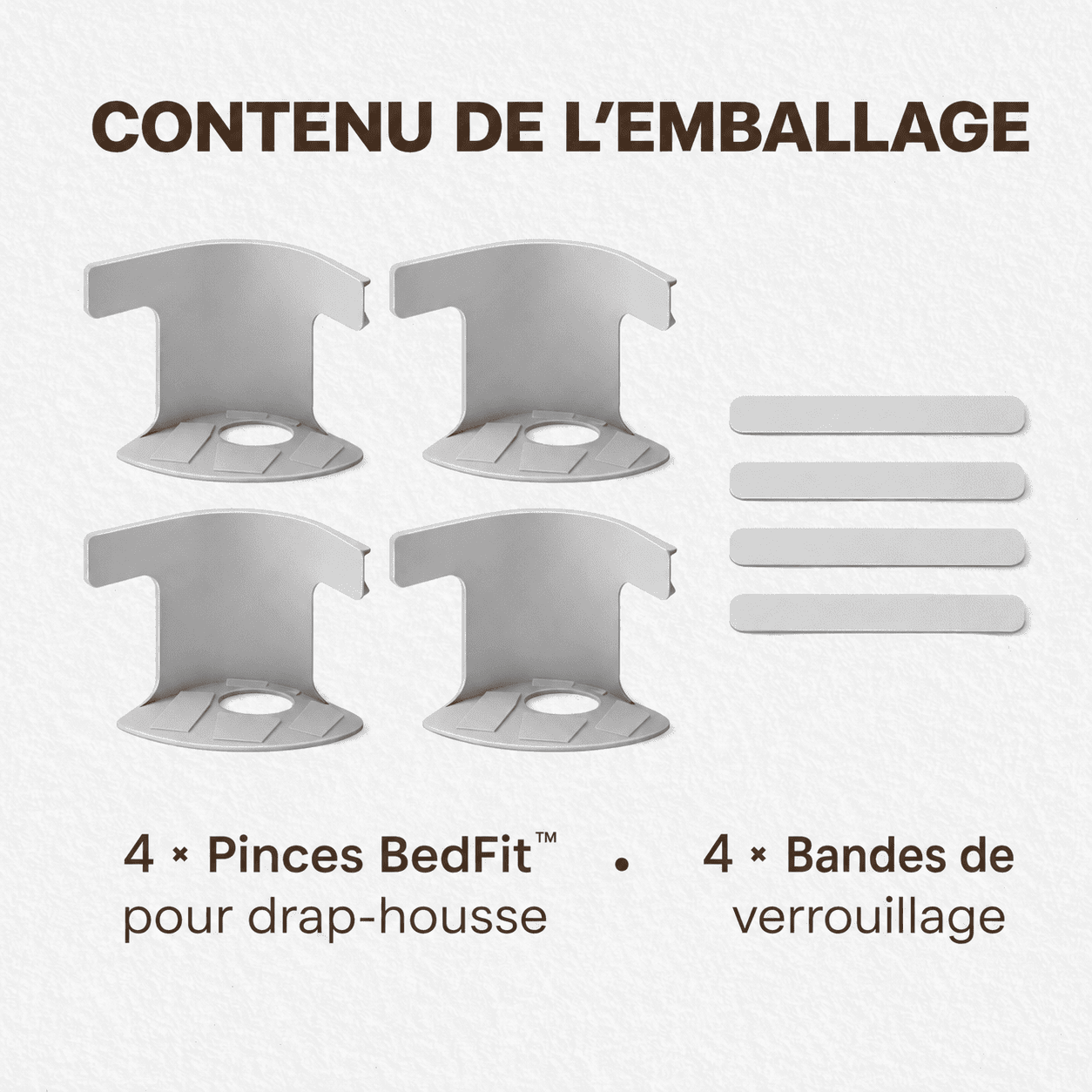 BedFit™ | Pour un lit parfaitement fait, chaque nuit.