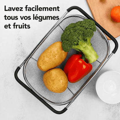 FoodWash™ | La solution intelligente pour laver et égoutter.