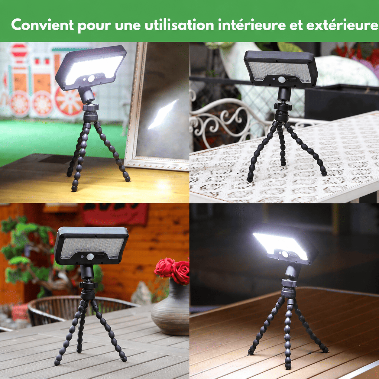 SolarFlex™ | Intelligente et flexible pour l’intérieur et l’extérieur.