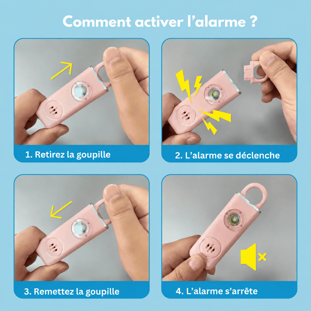 SafeSound™ | Pour une Protection Immédiate en Situation d’Urgence.