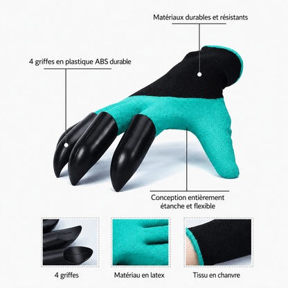 GardenClaw™ | Protégez vos mains et jardinez plus vite.