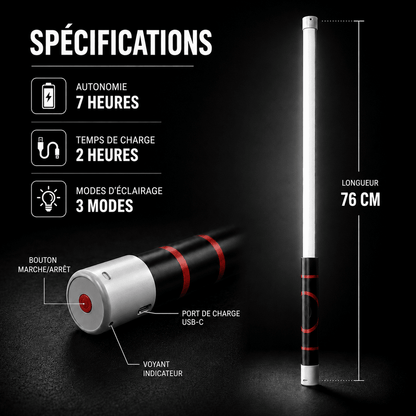 FlexBeam™ | Conçue pour les endroits où les autres lampes n’atteignent pas.