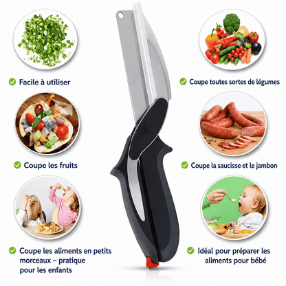 SmartCut™ | Coupez plus intelligemment, cuisinez plus vite