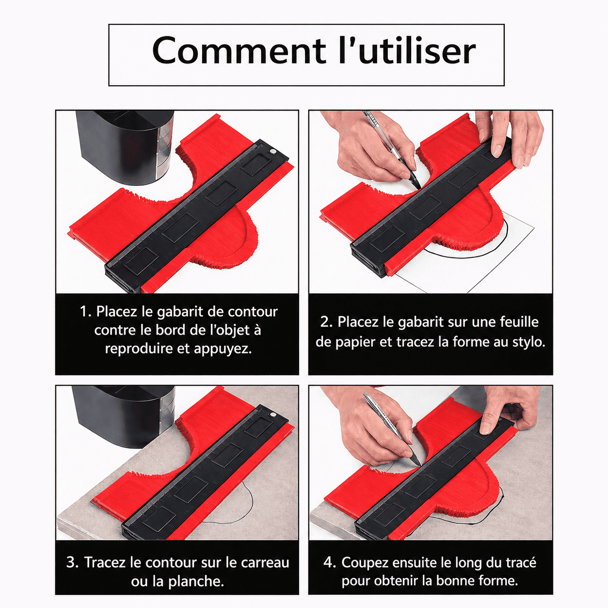 EdgeMaster™ | Obtenez une finition professionnelle sans expérience.