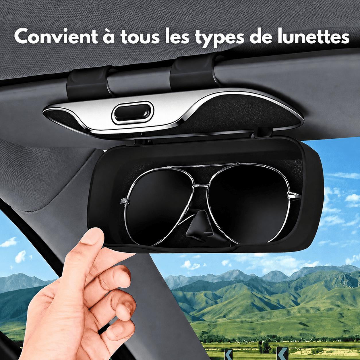 VisionSafe™ | Gardez vos lunettes protégées, rangées et toujours à portée de main.