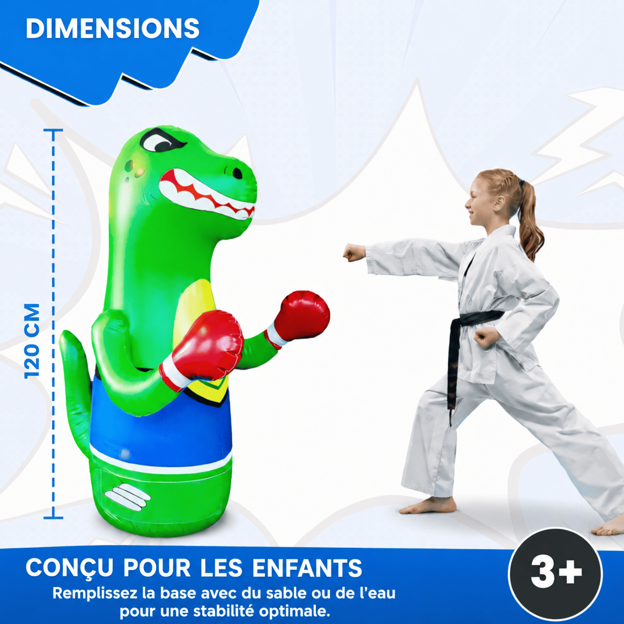 BoxDino™ | L’exutoire le Plus Fun pour les Enfants Actifs.