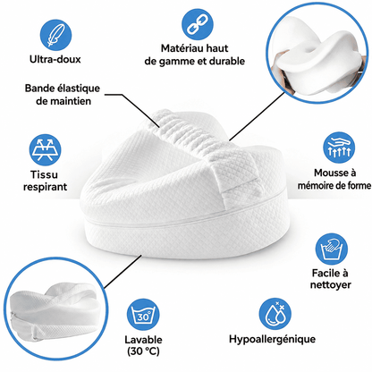 LegPillow™ | Soutient votre corps là où il en a besoin.