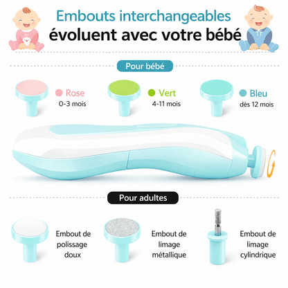 NailCare Pro™ | Un soin sûr pour les plus petits doigts.