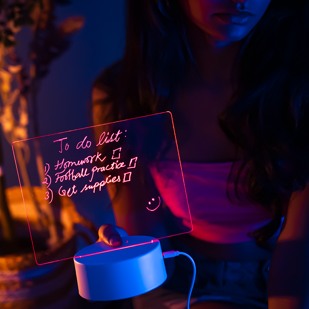 Led Note Board™ | Pour les notes quotidiennes et les petits messages