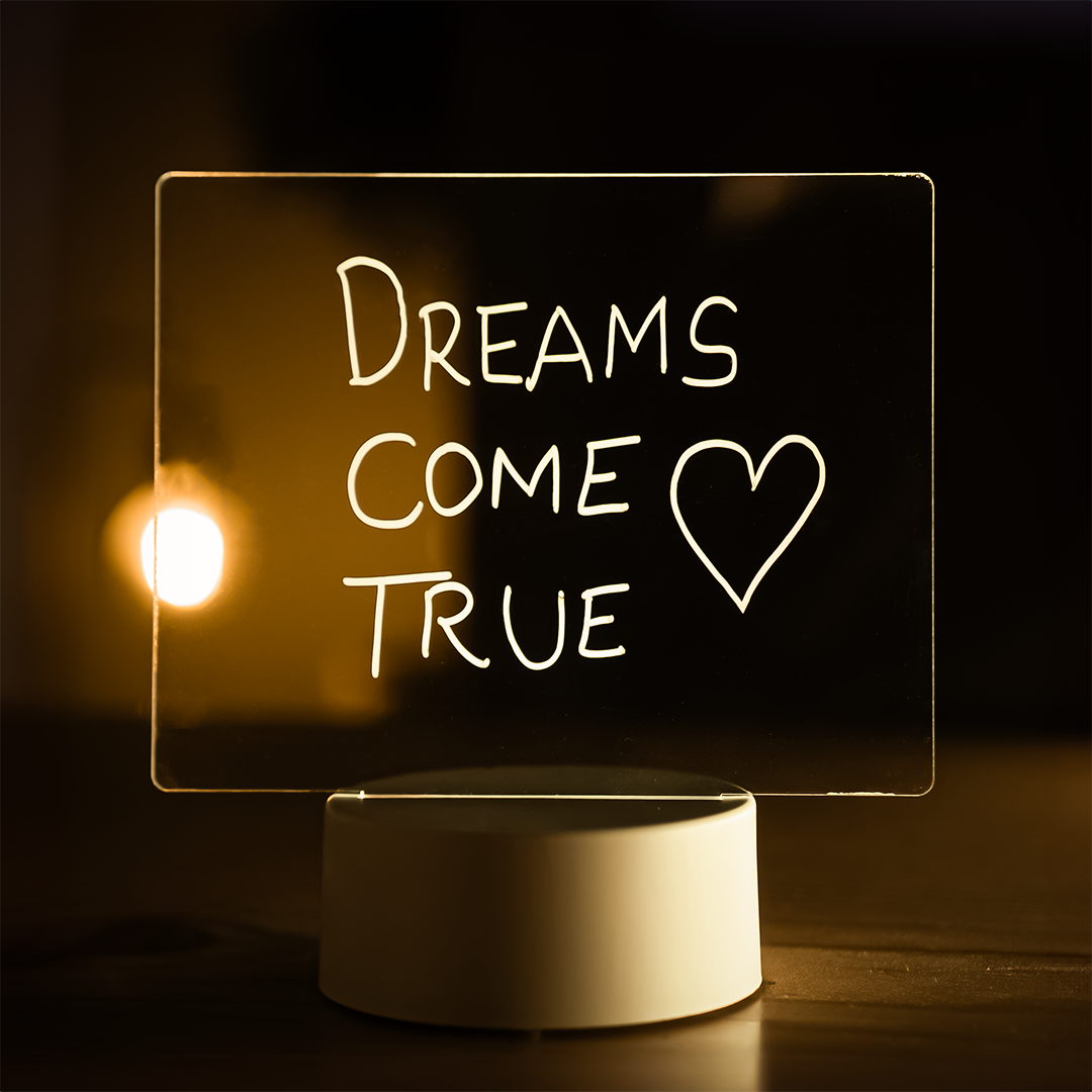 Led Note Board™ | Pour les notes quotidiennes et les petits messages