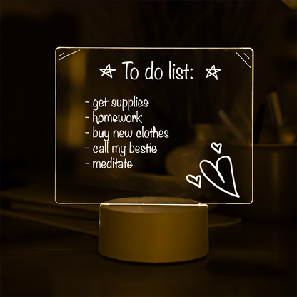 Led Note Board™ | Pour les notes quotidiennes et les petits messages