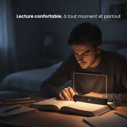 LightBook Pro™ | Lire confortablement, partout et à tout moment.