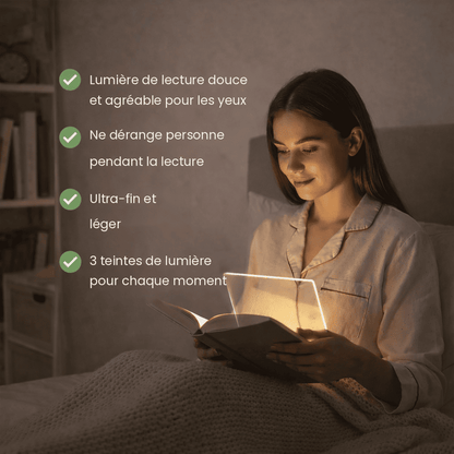 LightBook Pro™ | Lire confortablement, partout et à tout moment.