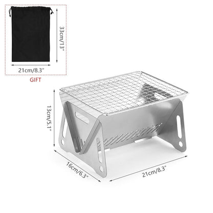 SummerGrill Mini™ | Barbecue compact à emporter partout !
