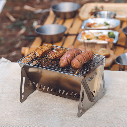 SummerGrill Mini™ | Barbecue compact à emporter partout !