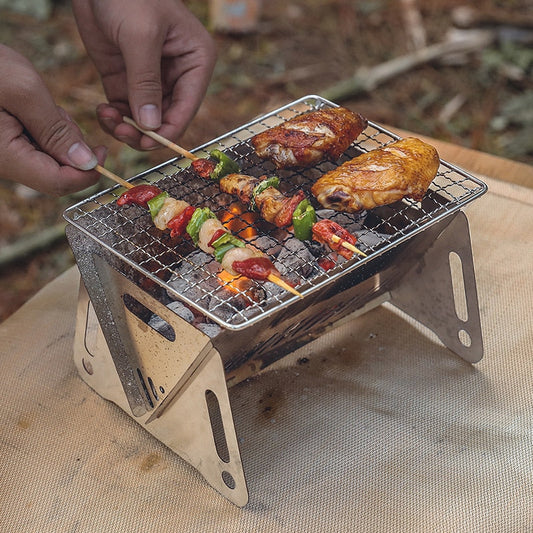 SummerGrill Mini™ | Barbecue compact à emporter partout !