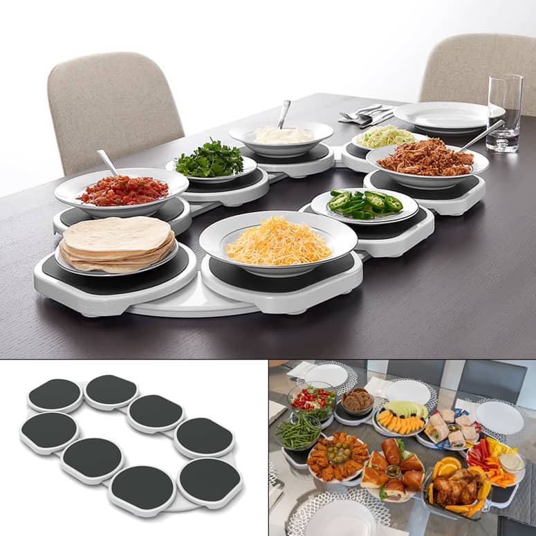 LazySusan™ | Le plateau tournant innovant pour servir facilement.