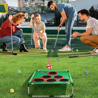 GolfPlay™ | Le Jeu de Golf 2-en-1 Ultime pour l’Intérieur et l’Extérieur.