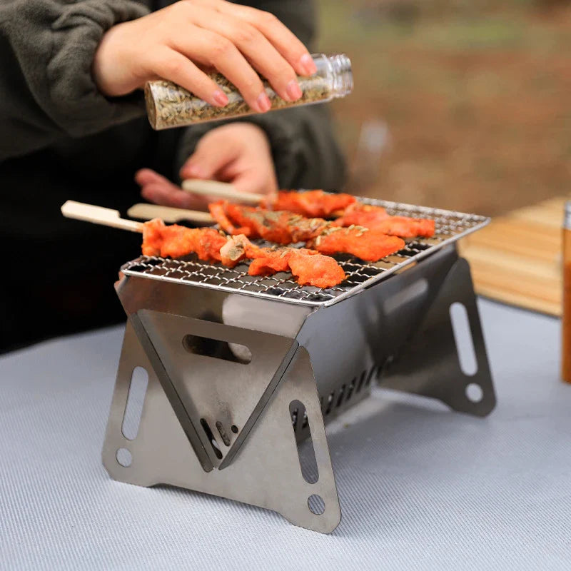 SummerGrill Mini™ | Barbecue compact à emporter partout !